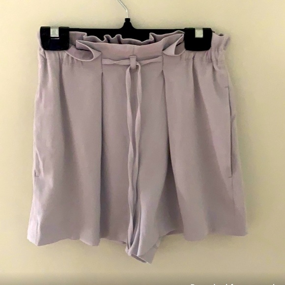 Babaton High Waist Shorts in Light Grey (Like New) - Picture 1 of 3